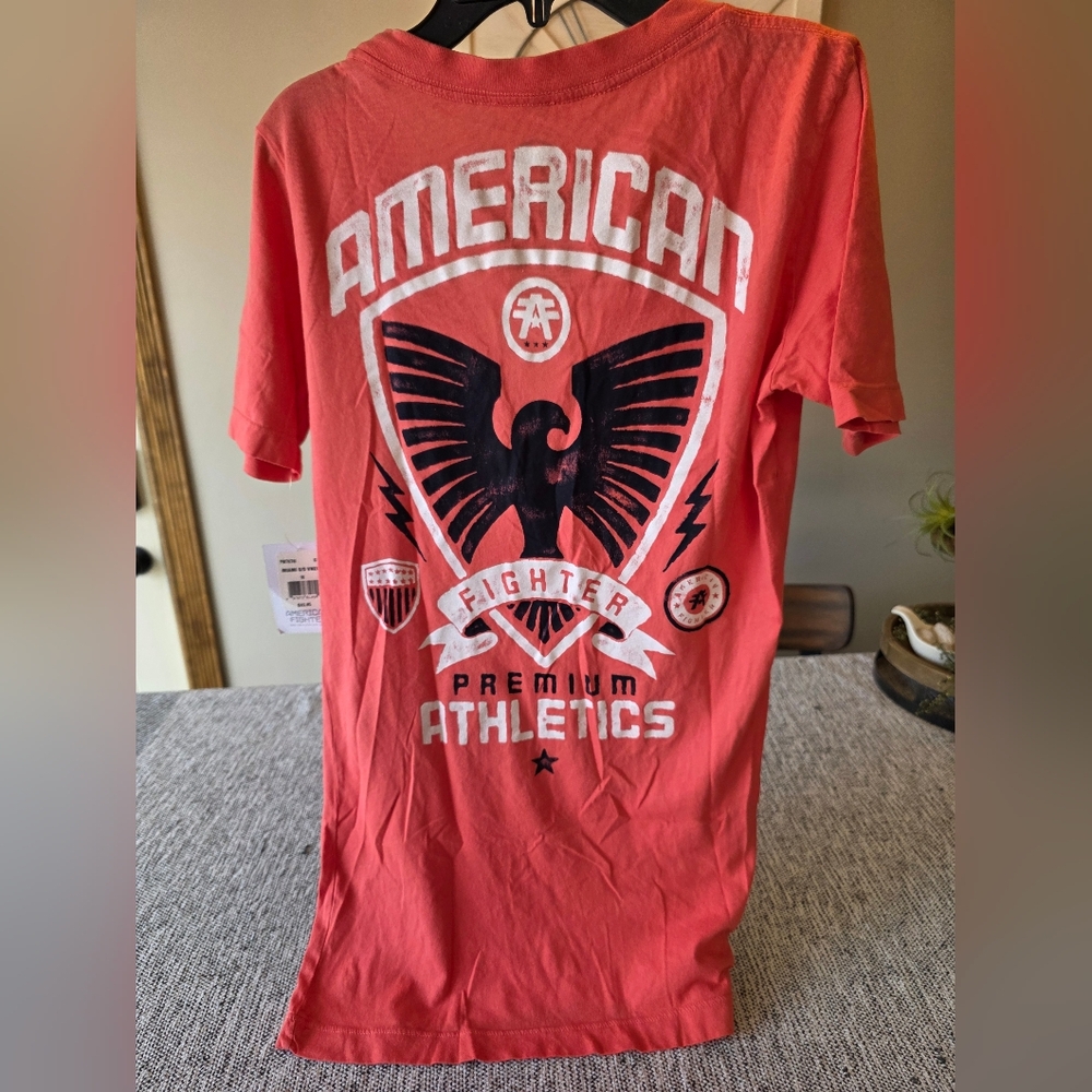 American Fighter Coral Short Sleeve Tee